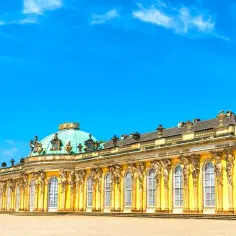  Pałac Sanssouci w Poczdamie - Zobacz neoklasycystyczną rezydencję królewską