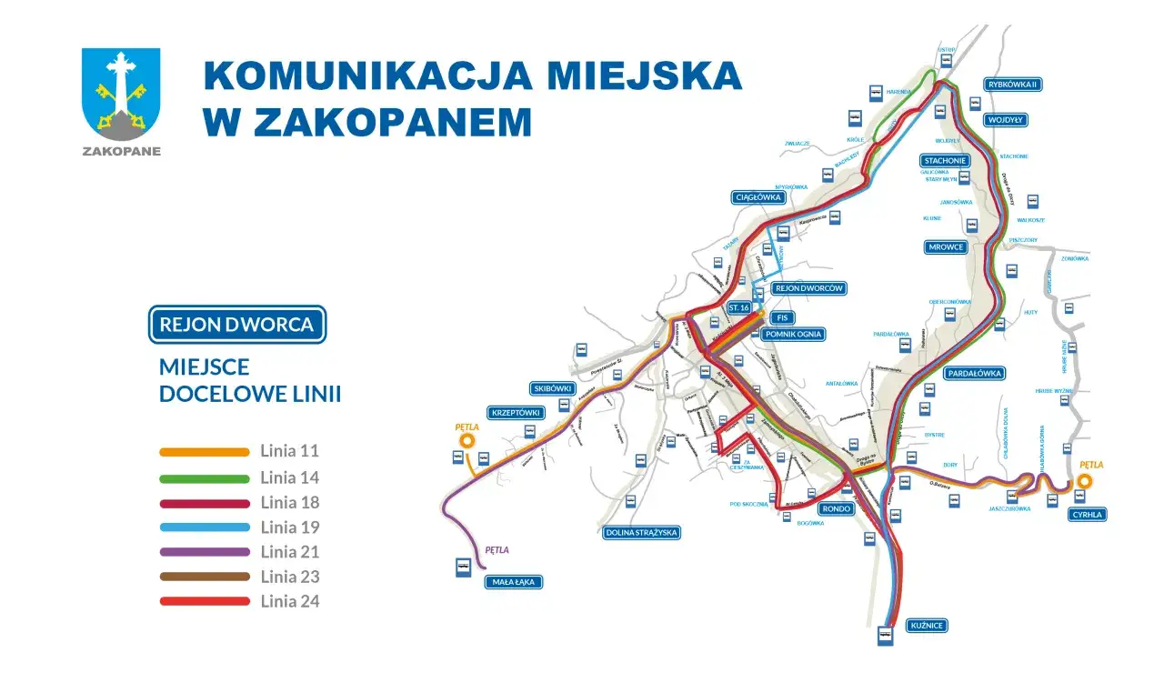 Zdjęcie Aktualny rozkład jazdy Zakopane - uniknij problemów z podróżą