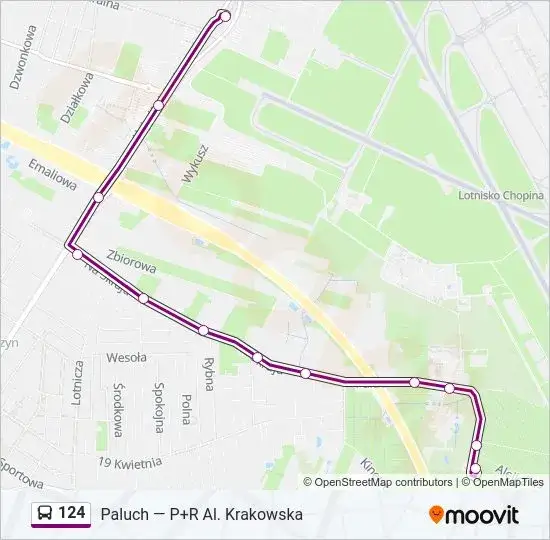 Zdjęcie Autobus 124 Warszawa - sprawdź rozkład jazdy i uniknij czekania